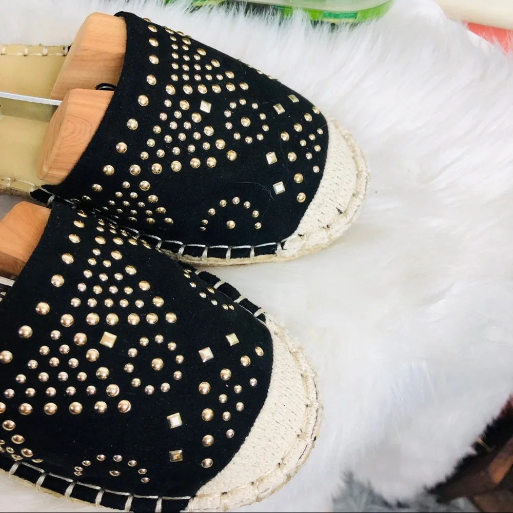 NWOB Truffle Collection studded espadrille‎